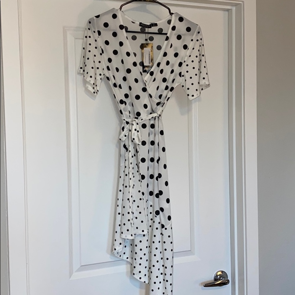 Nasty Gal wrap dress